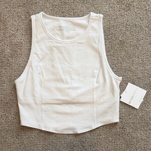 Beyond Yoga Motivate Spacedye White Tank